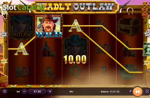 Οθόνη4. Deadly Outlaw (Fine Edge Gaming) Κουλοχέρης