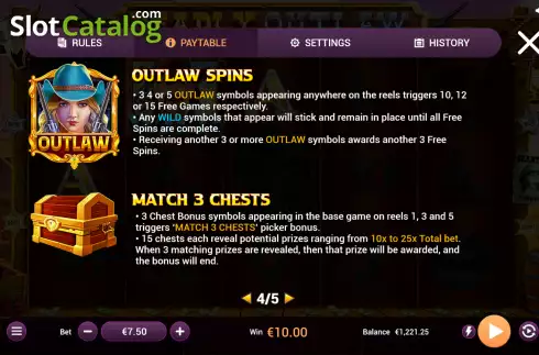 Οθόνη8. Deadly Outlaw (Fine Edge Gaming) Κουλοχέρης