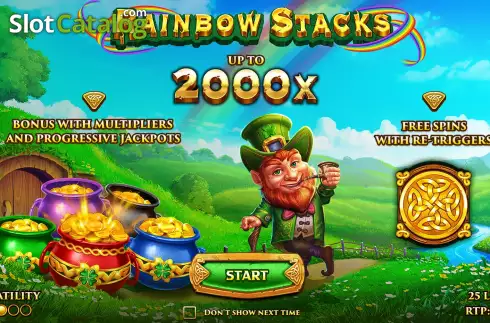 Οθόνη2. Rainbow Stacks Κουλοχέρης