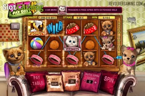 Οθόνη2. Pets Payday Κουλοχέρης