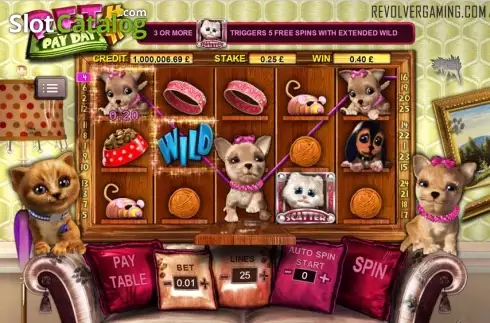Οθόνη3. Pets Payday Κουλοχέρης