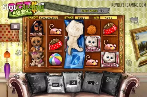 Οθόνη4. Pets Payday Κουλοχέρης