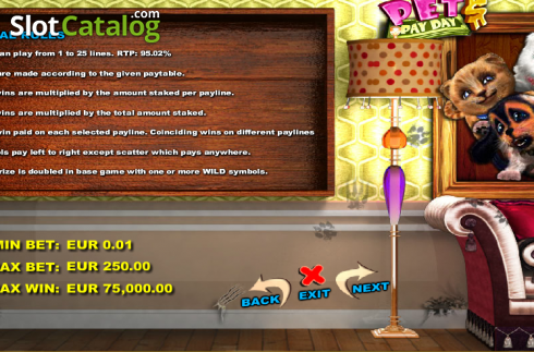 Οθόνη7. Pets Payday Κουλοχέρης