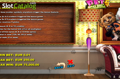 Οθόνη9. Pets Payday Κουλοχέρης