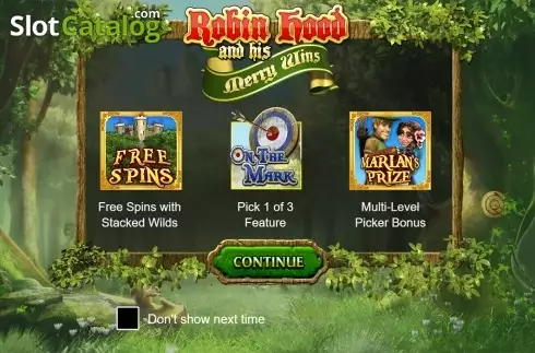Οθόνη2. Robin Hood and his Merry Wins Κουλοχέρης