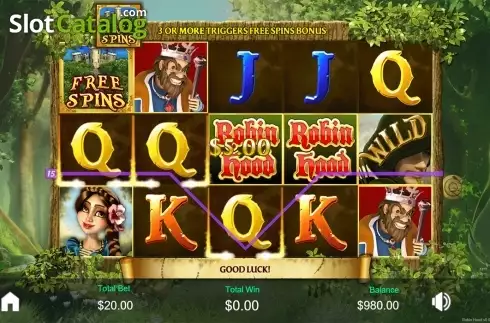 Οθόνη4. Robin Hood and his Merry Wins Κουλοχέρης
