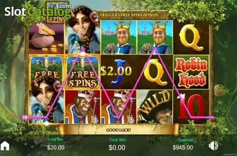 Οθόνη5. Robin Hood and his Merry Wins Κουλοχέρης