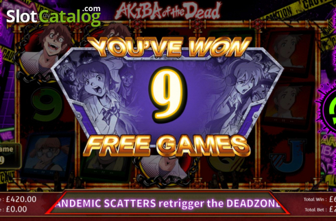 Οθόνη8. Akiba of the Dead Κουλοχέρης