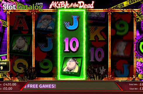 Οθόνη9. Akiba of the Dead Κουλοχέρης