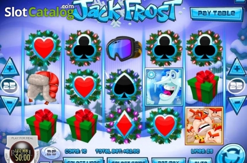 Οθόνη3. Jack Frost Κουλοχέρης