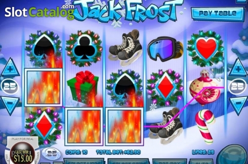 Οθόνη4. Jack Frost Κουλοχέρης