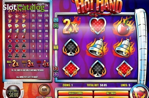 Οθόνη2. Hot Hand Κουλοχέρης