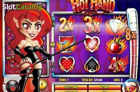 Οθόνη4. Hot Hand Κουλοχέρης