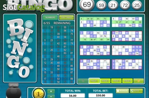 Οθόνη5. European BINGO Κουλοχέρης