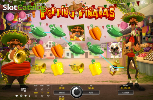 Οθόνη4. Popping Pinatas Κουλοχέρης