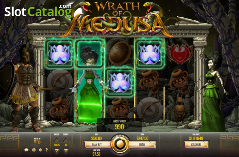 Οθόνη5. Wrath of Medusa Κουλοχέρης