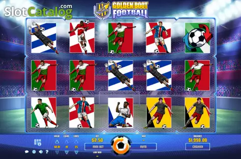 Οθόνη2. Golden Boot Football Κουλοχέρης