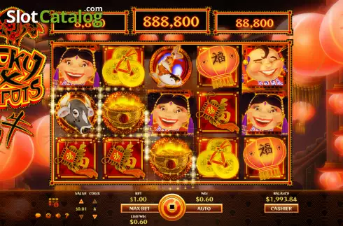 Οθόνη4. Lucky Ox Jackpots Κουλοχέρης