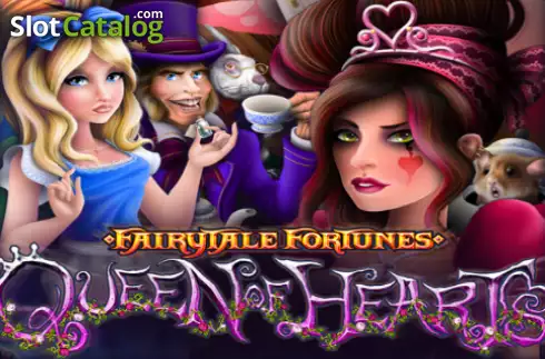 Fairytale Fortunes Queen of Hearts Λογότυπο Fairytale Fortunes Queen of Hearts Λογότυπο