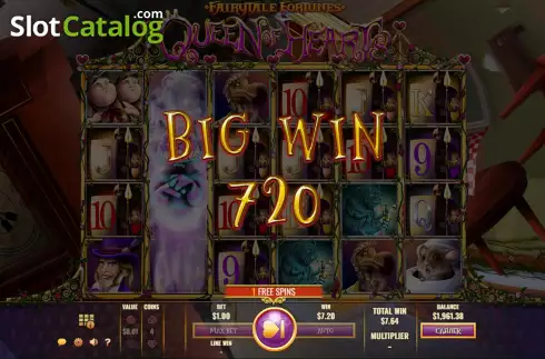 Οθόνη4. Fairytale Fortunes Queen of Hearts Κουλοχέρης