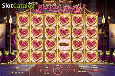 Οθόνη9. Fairytale Fortunes Queen of Hearts Κουλοχέρης