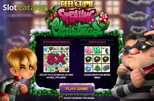 Οθόνη2. Reel Crime: Stealing Christmas Κουλοχέρης