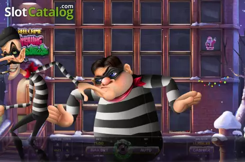 Οθόνη3. Reel Crime: Stealing Christmas Κουλοχέρης