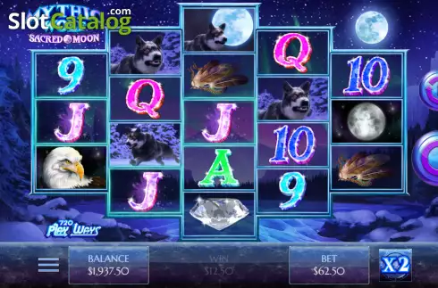 Οθόνη4. Mythic Wolf Sacred Moon Κουλοχέρης