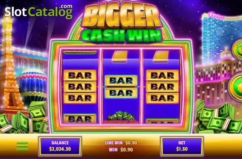 Οθόνη3. Bigger Cash Win Κουλοχέρης