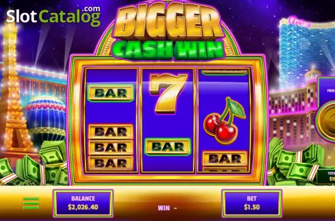 Οθόνη7. Bigger Cash Win Κουλοχέρης