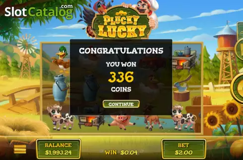 Οθόνη8. Plucky Lucky Κουλοχέρης