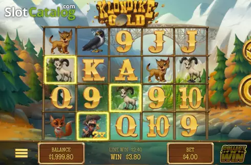 Οθόνη3. Klondike Gold Κουλοχέρης
