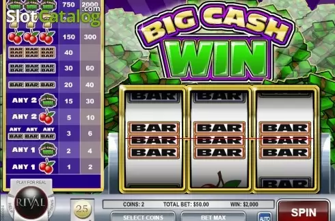 Οθόνη4. Big Cash Win Κουλοχέρης 
