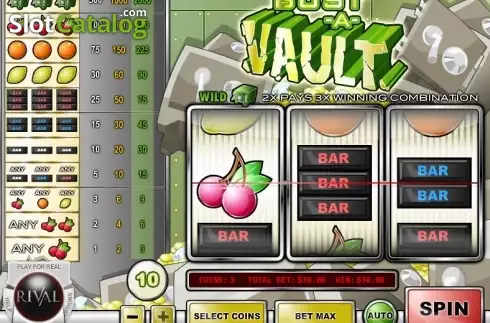 Οθόνη2. Bust a Vault (Rival Gaming) Κουλοχέρης