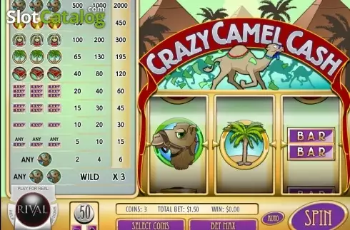 Οθόνη2. Crazy Camel Cash Κουλοχέρης
