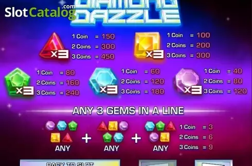 Οθόνη2. Diamond Dazzle Κουλοχέρης