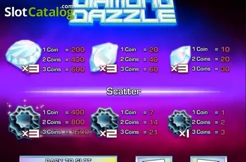 Οθόνη3. Diamond Dazzle Κουλοχέρης