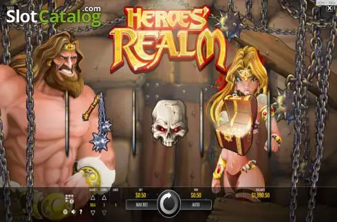 Οθόνη3. Heroes Realm Κουλοχέρης