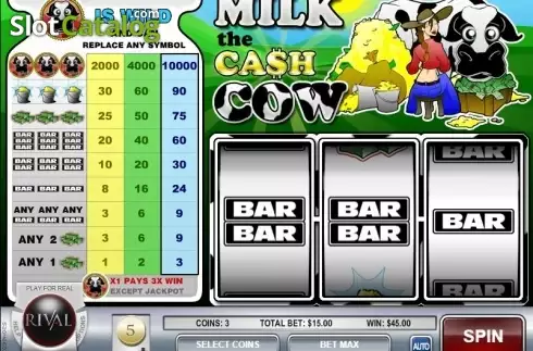 Οθόνη3. Milk the Cash Cow Κουλοχέρης 