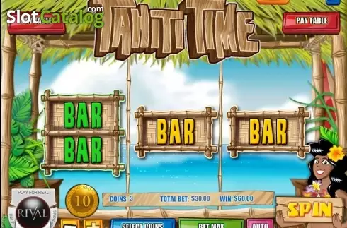 Οθόνη6. Tahiti Time Κουλοχέρης