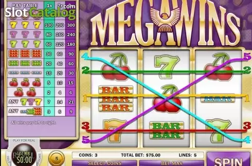 Οθόνη2. Megawins Κουλοχέρης