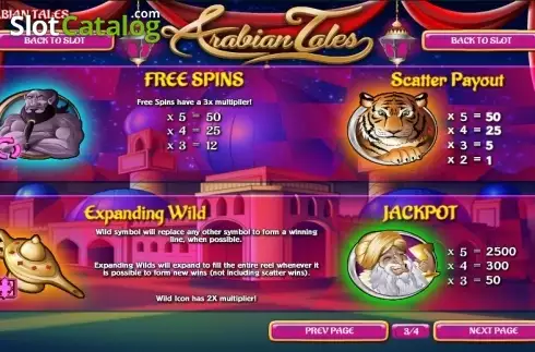Οθόνη4. Arabian Tales (Rival Gaming) Κουλοχέρης