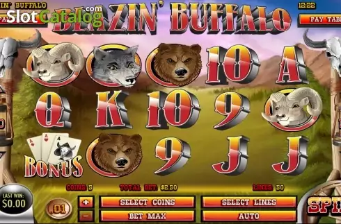 Οθόνη6. Blazin' Buffalo Κουλοχέρης 