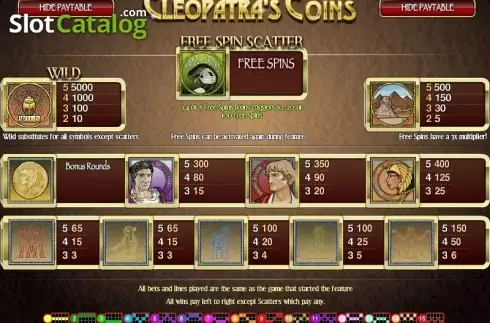 Οθόνη2. Cleopatra's Coins Κουλοχέρης