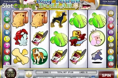 Οθόνη3. Dog Pound Dollars Κουλοχέρης