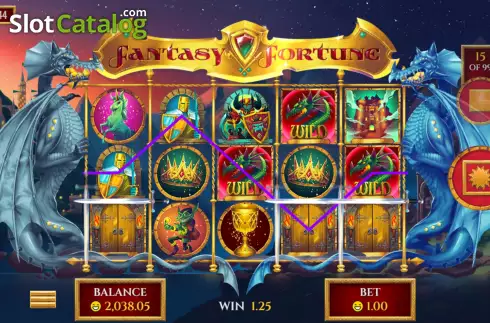Οθόνη5. Fantasy Fortune (Rival Gaming) Κουλοχέρης