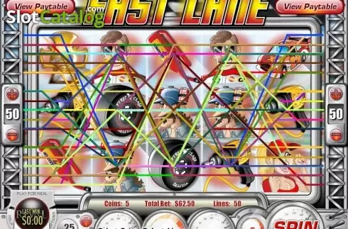 Οθόνη5. Fast Lane (Rival Gaming) Κουλοχέρης 