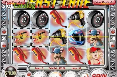 Οθόνη6. Fast Lane (Rival Gaming) Κουλοχέρης 