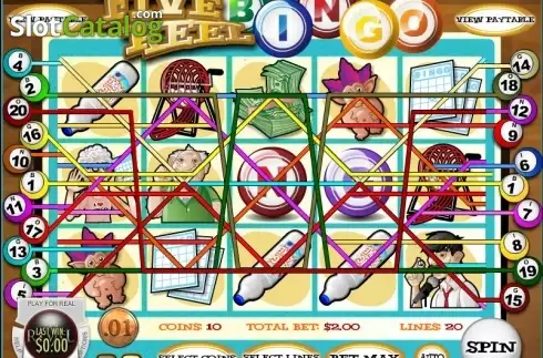 Οθόνη4. Five Reel Bingo Κουλοχέρης