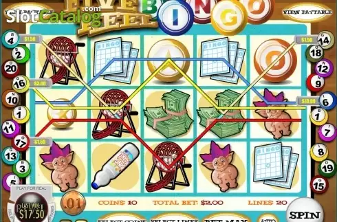 Οθόνη6. Five Reel Bingo Κουλοχέρης